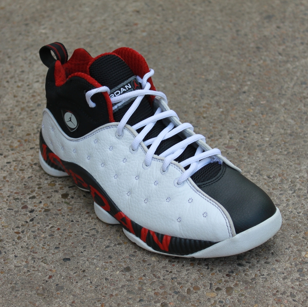 Jordan Jumpman Team II: White/Black Varsity Red